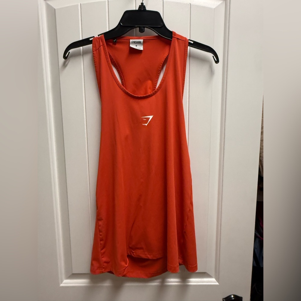 Gymshark Women's Color Flame Training Tank Top Size M, Unique Back